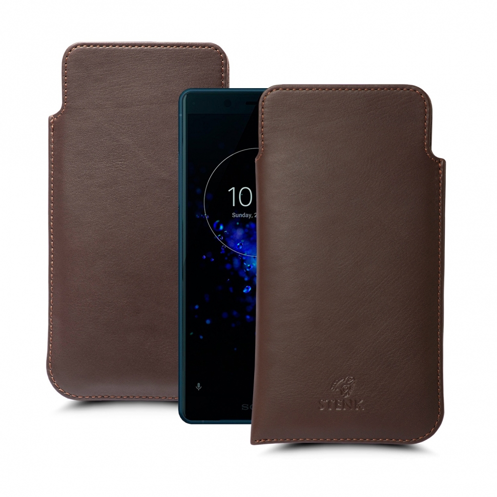 

Футляр Stenk Elegance для Sony Xperia XZ2 Compact Коричневый