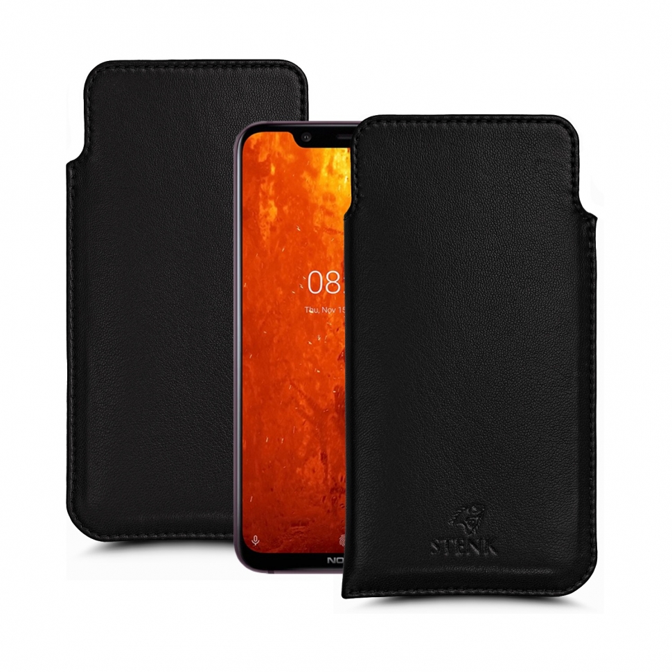 

Футляр Stenk Elegance для Nokia 8.1 Чёрный