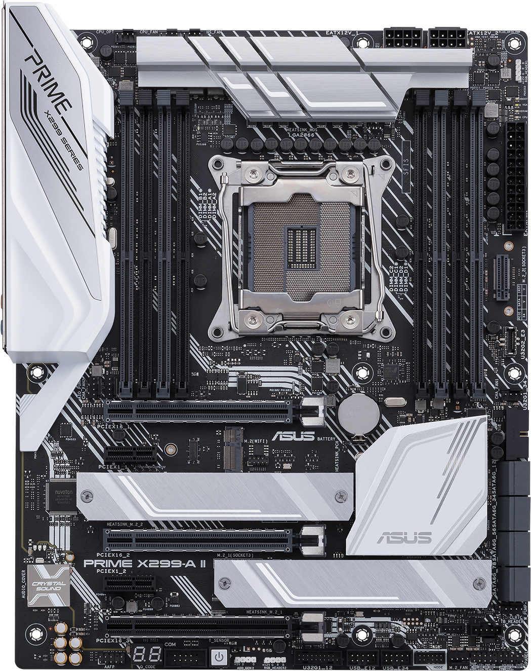 

Материнская плата Asus Prime X299-A II (s2066, Intel X299, PCI-Ex16)