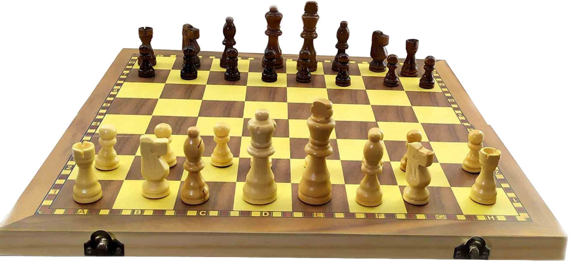 

Набор шахматы + шашки Duke магнитные деревянные (DN32800)