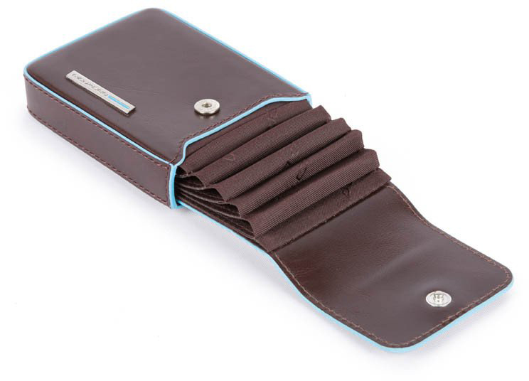 

Кредитница Piquadro Bl Square/Cognac