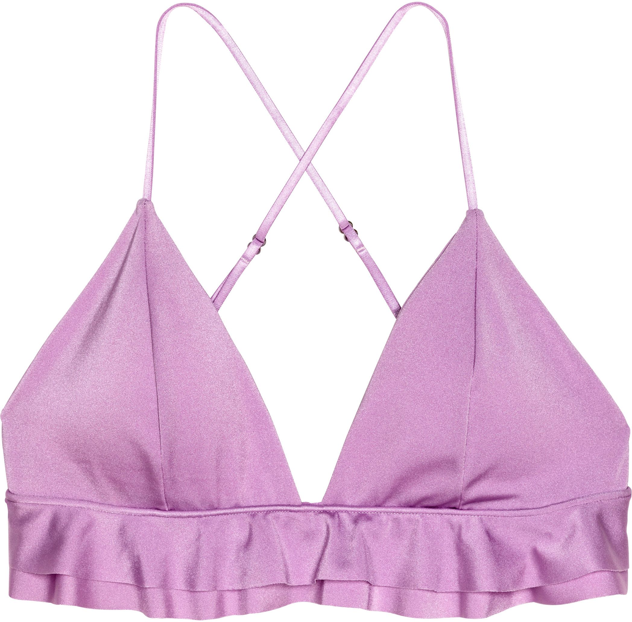 

Верхняя часть купальника H&M 5602137 42 Сиреневая