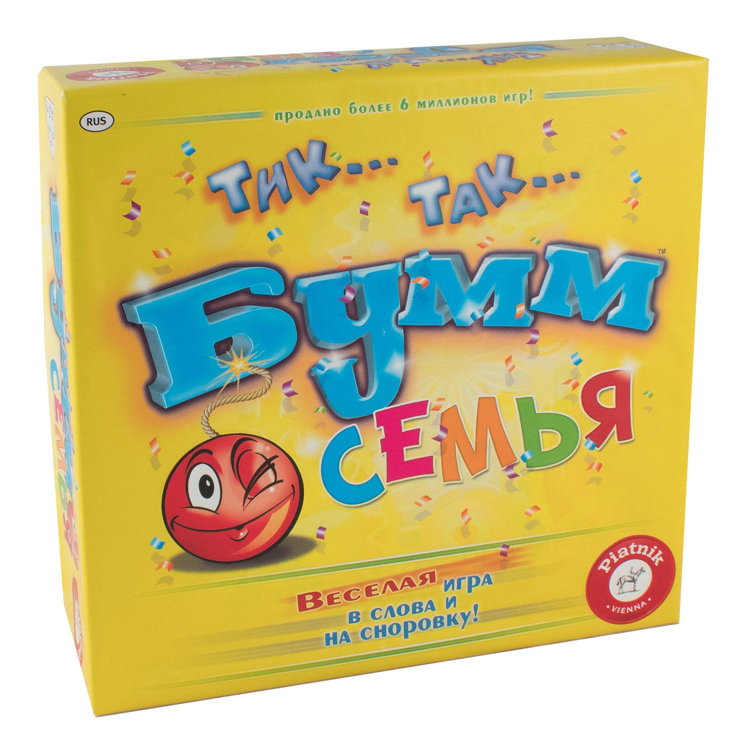 

Настольная игра Piatnik Тик Так Бумм Семья (714979)