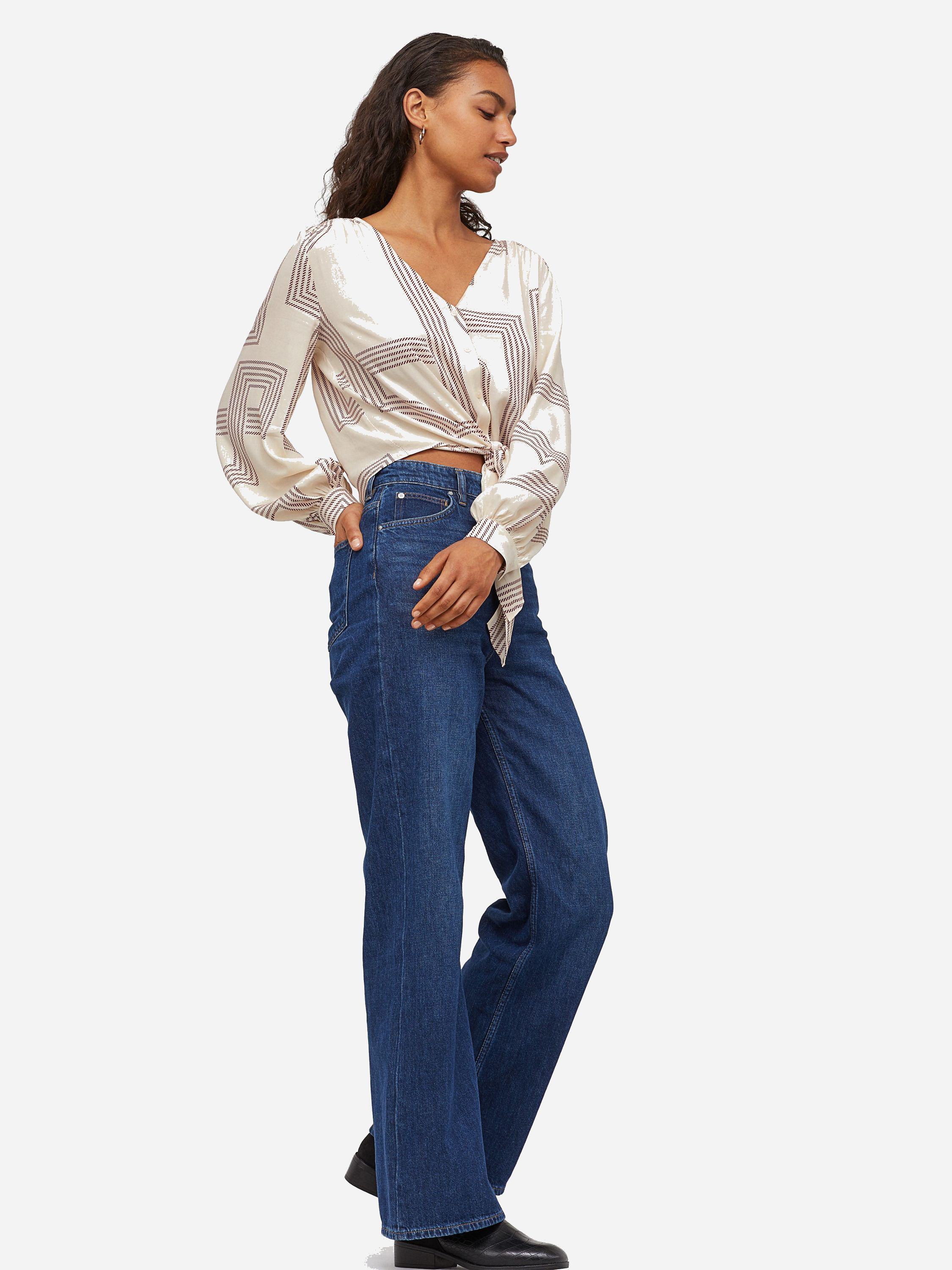 

Блузка H&M 0762212-0 36 Бежевая