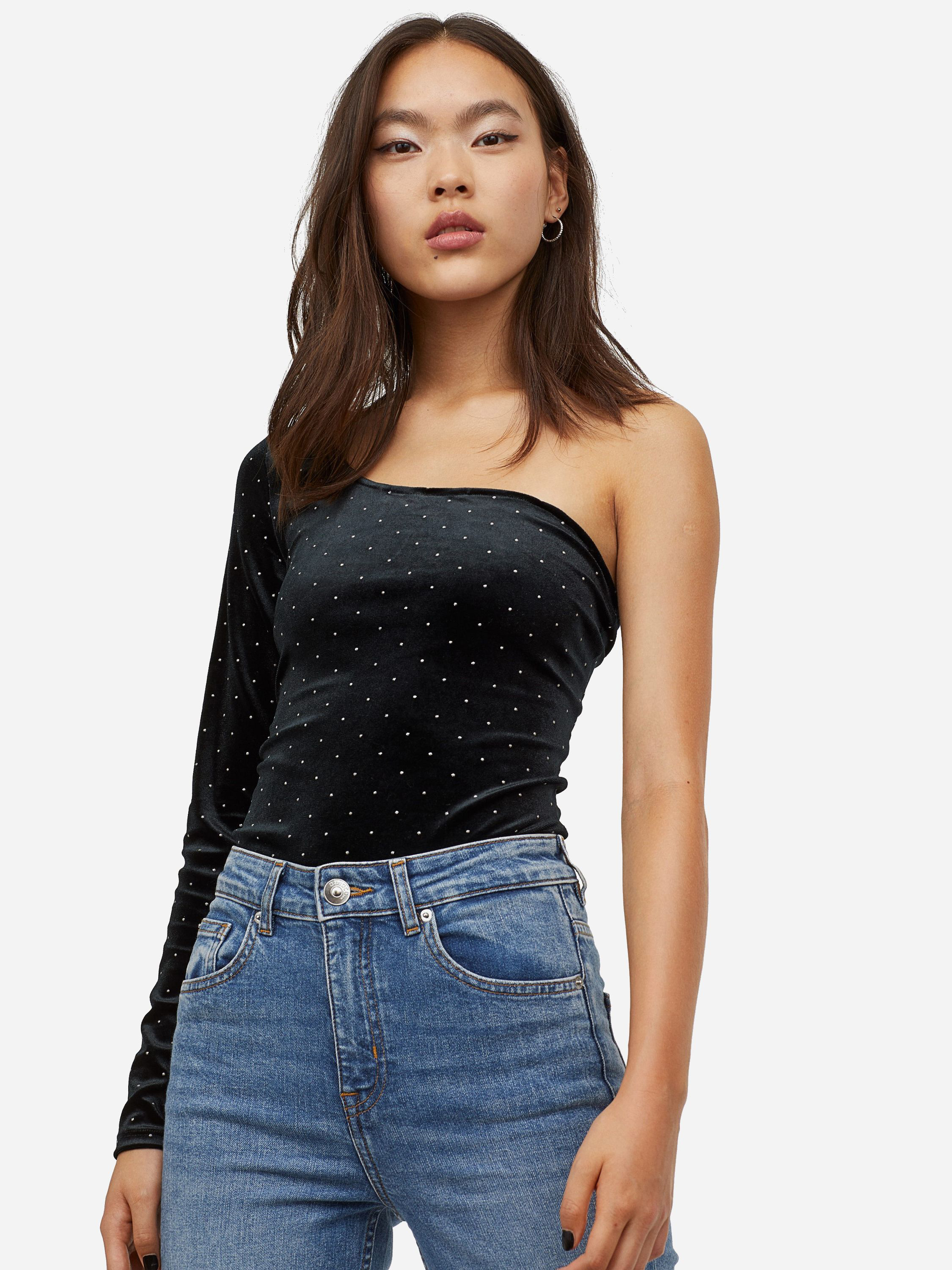 

Топ H&M 0797112-0 M Черный