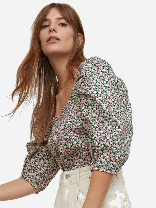 

Топ H&M 0873092-1 L Разноцветный