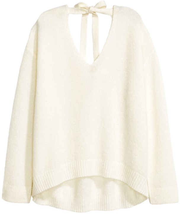 

Пуловер H&M 0448803-5 L Белый