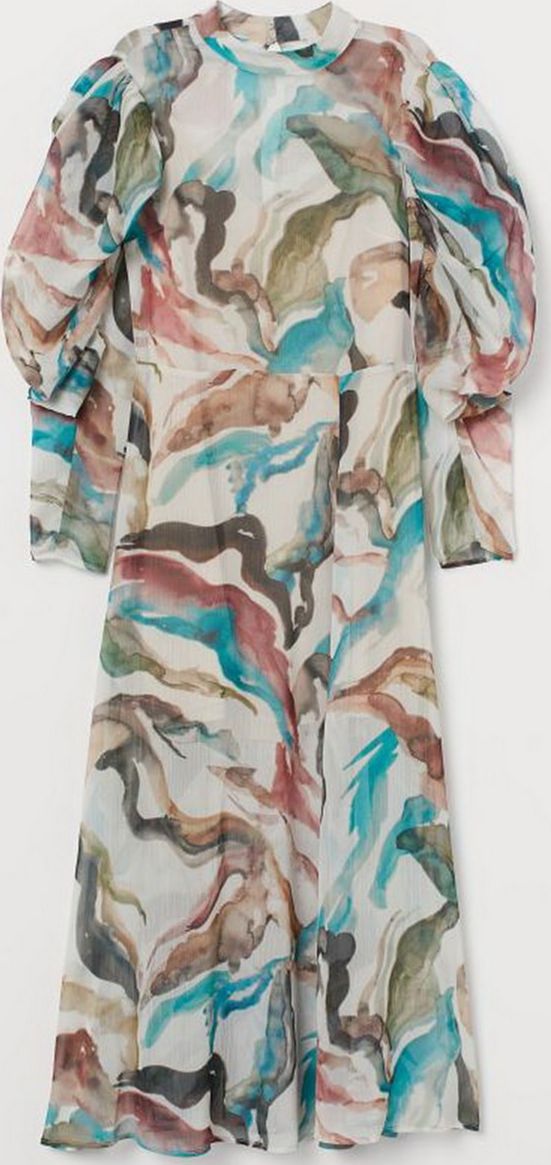 

Платье H&M 0817253-0 34 Бежевое