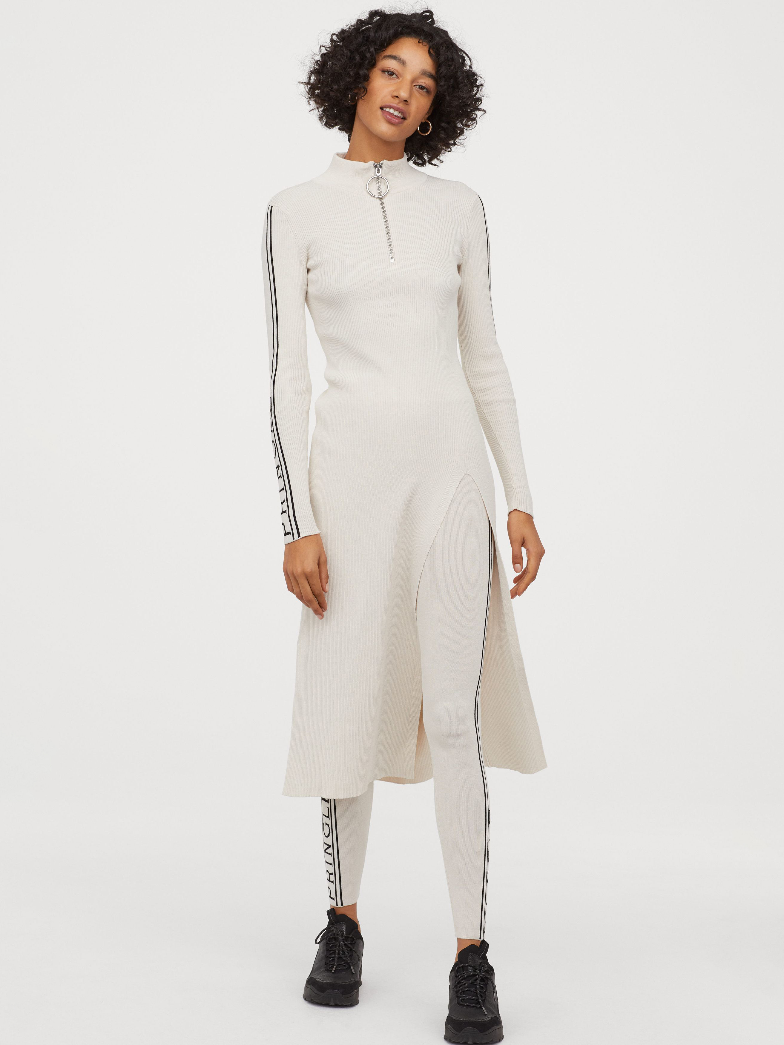 

Платье H&M 0804144-0 XL Кремовое