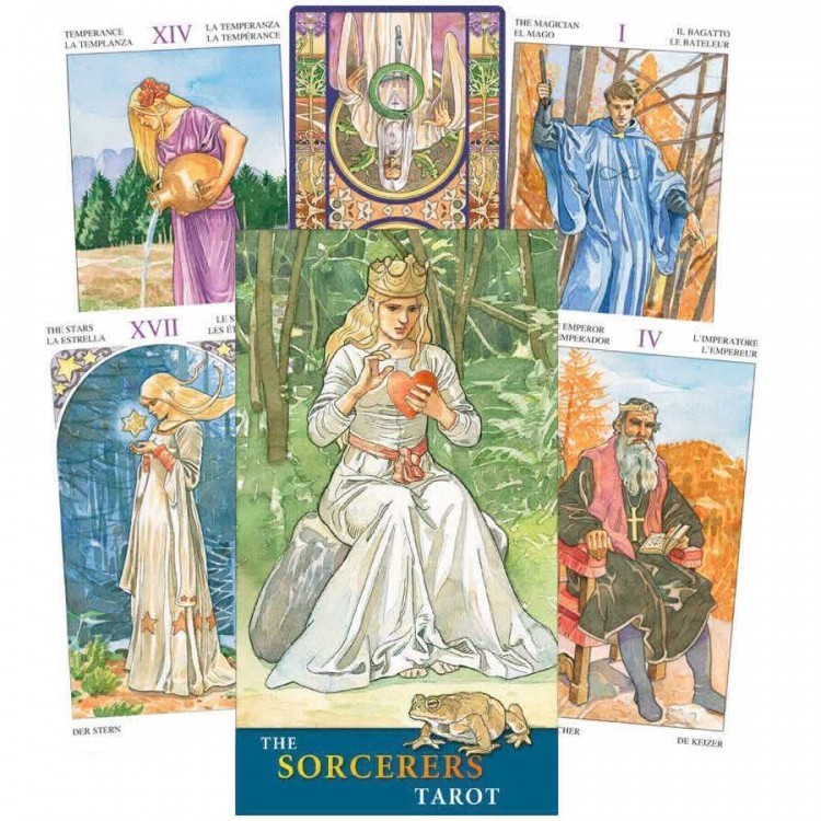 

Карты Таро 78 Волшебников Lo Scarabeo The Sorcerers Tarot (EX141)