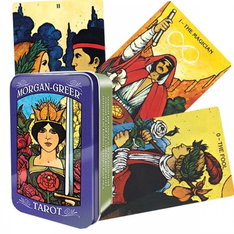 

Карты Таро Морган-Грир U.S. Games Systems Morgan-Greer Tarot in a tin (MGT78)