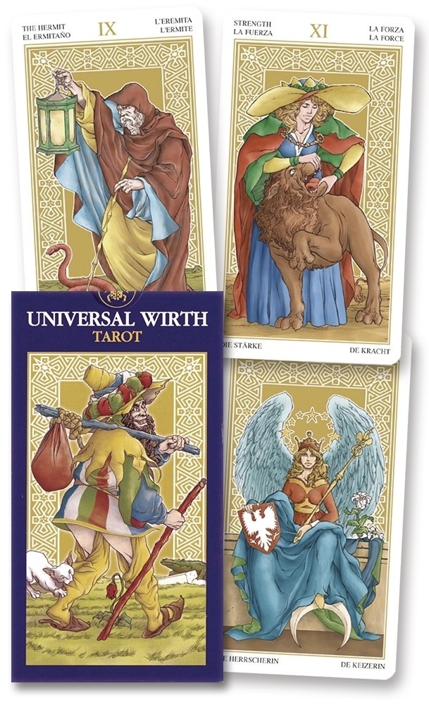 

Карты Универсальное Таро Вирта Lo Scarabeo Universal Wirth Tarot (EX150)