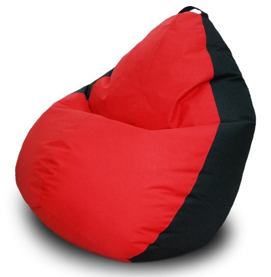 

Кресло-Груша Bel.i.v. Red/Black 140х100 (1161)