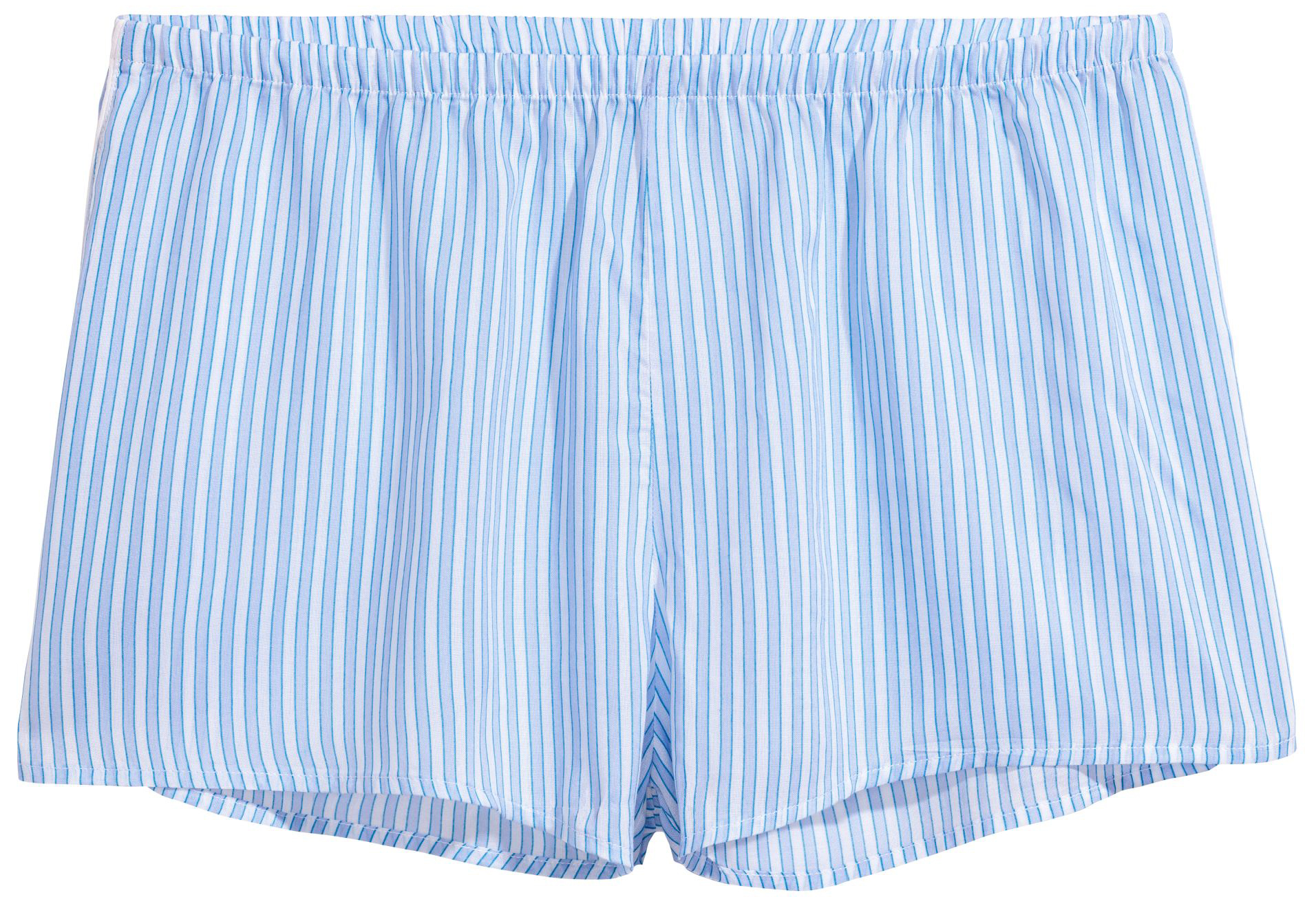 

Пижамные шорты H&M 5064527 XS Голубые/Полоска