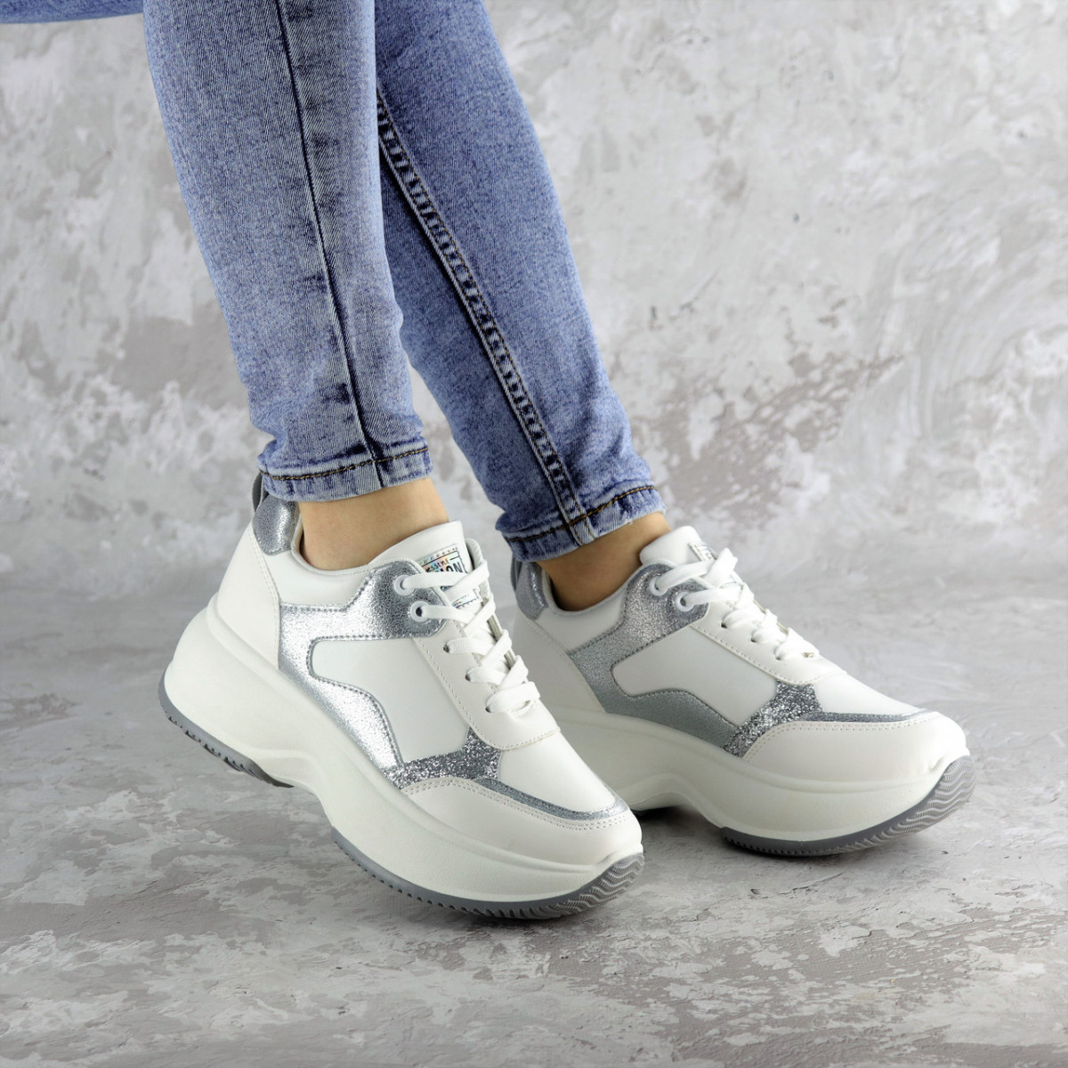 

Кроссовки женские Fashion Tab 2461 39 размер 24,5 см Белый