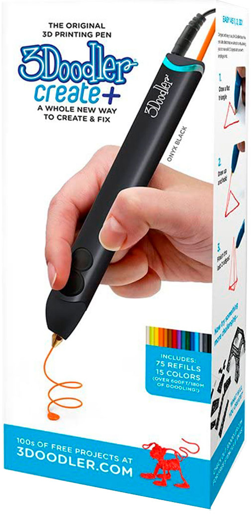 

3D-ручка 3Doodler Create Plus Черная (8CPSBKEU3E)
