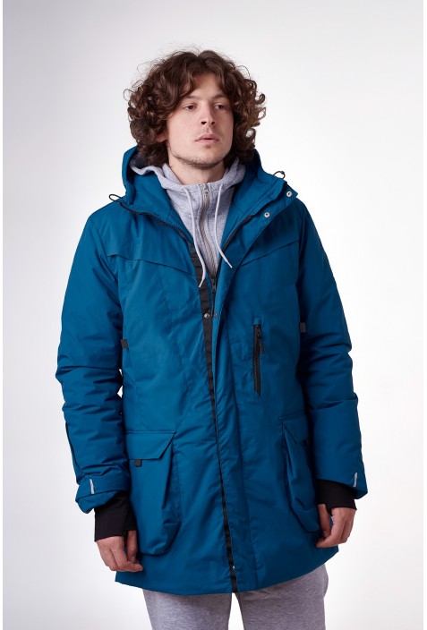 

Зимова парка (куртка) мембранна S-cape Winter Parka Sailor Blue чоловіча Синя M