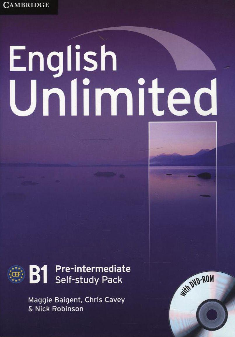 

English Unlimited Pre-intermediate. Self-study Pack (Workbook with DVD-ROM)