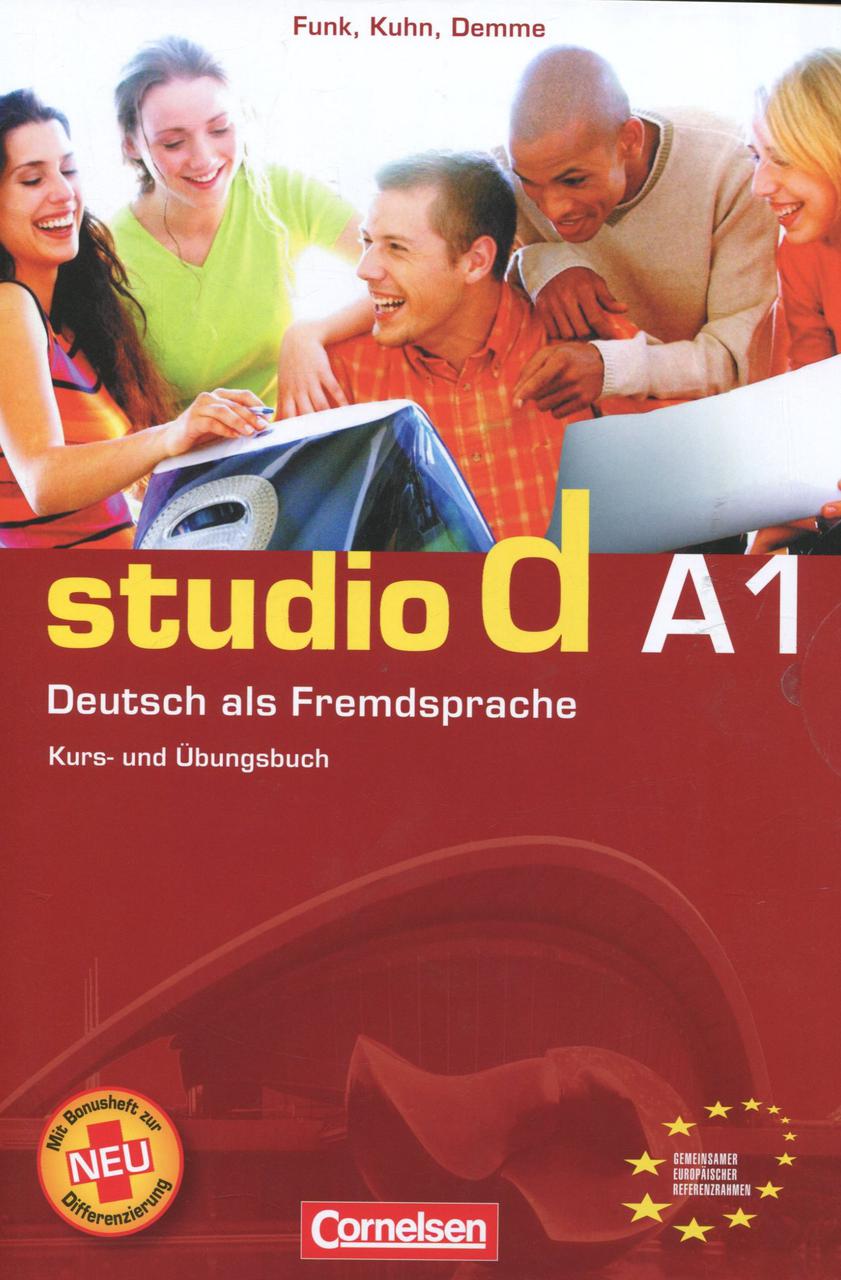 

Studio d A1.Deutsch als Fremdsprache. Kurs- und Ubungsbuch (+ CD)