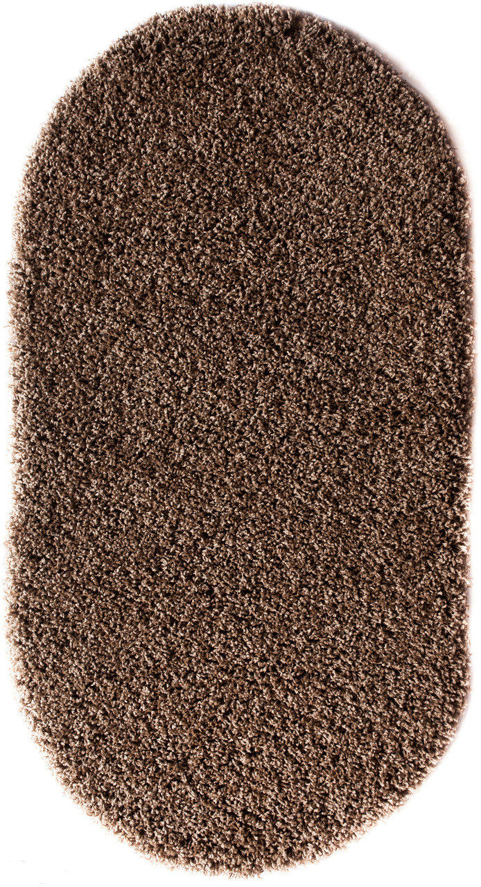 

Ковер URGAZ SHAGGY BRAVO 1 2х3 м. Овал Коричневый_dark brown
