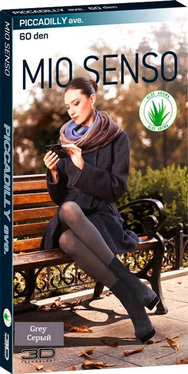 

Колготки Mio Senso Piccadilly 00000000292 60 Den 2 р Grey