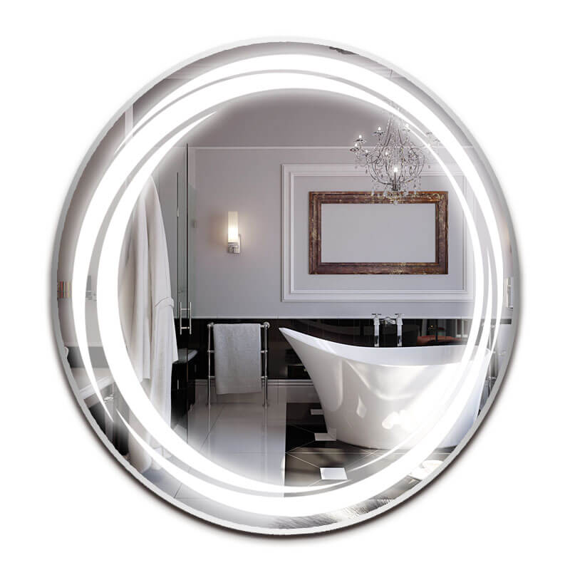 

Зеркало в ванную SmartWorld Milet серия Lite с подсветкой LED круглое 100x100x3 см (Lite-Zela-100x100)
