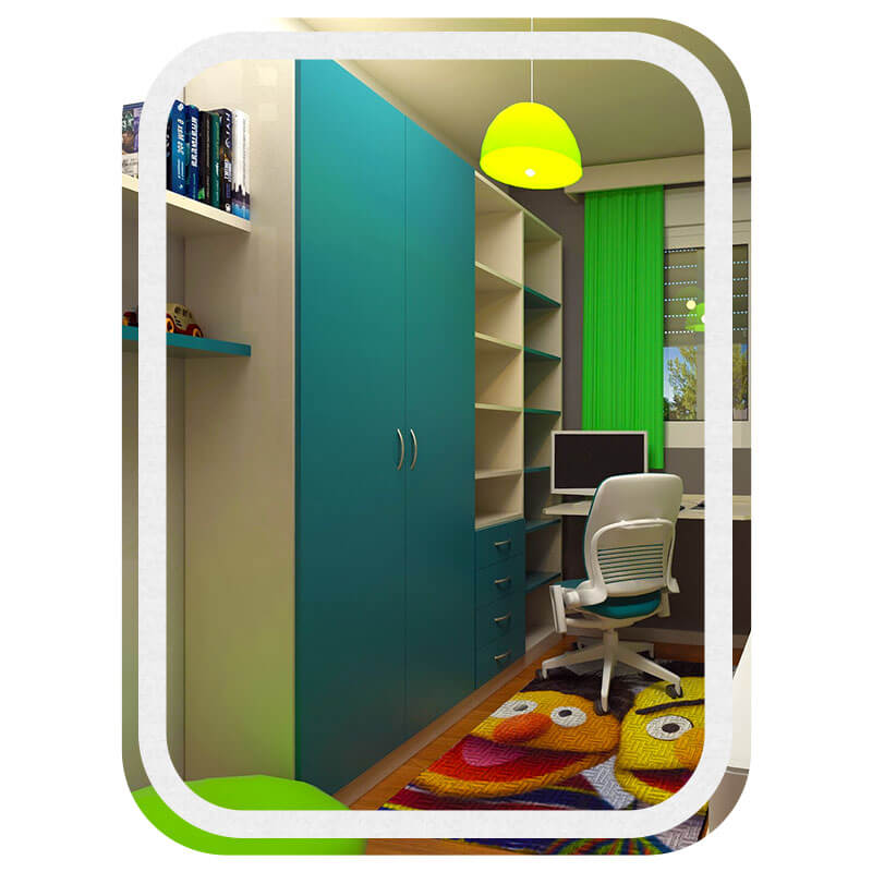 

Зеркало SmartWorld Camela с рисунком во весь рост 190x130x см (P-Camela-130x190)