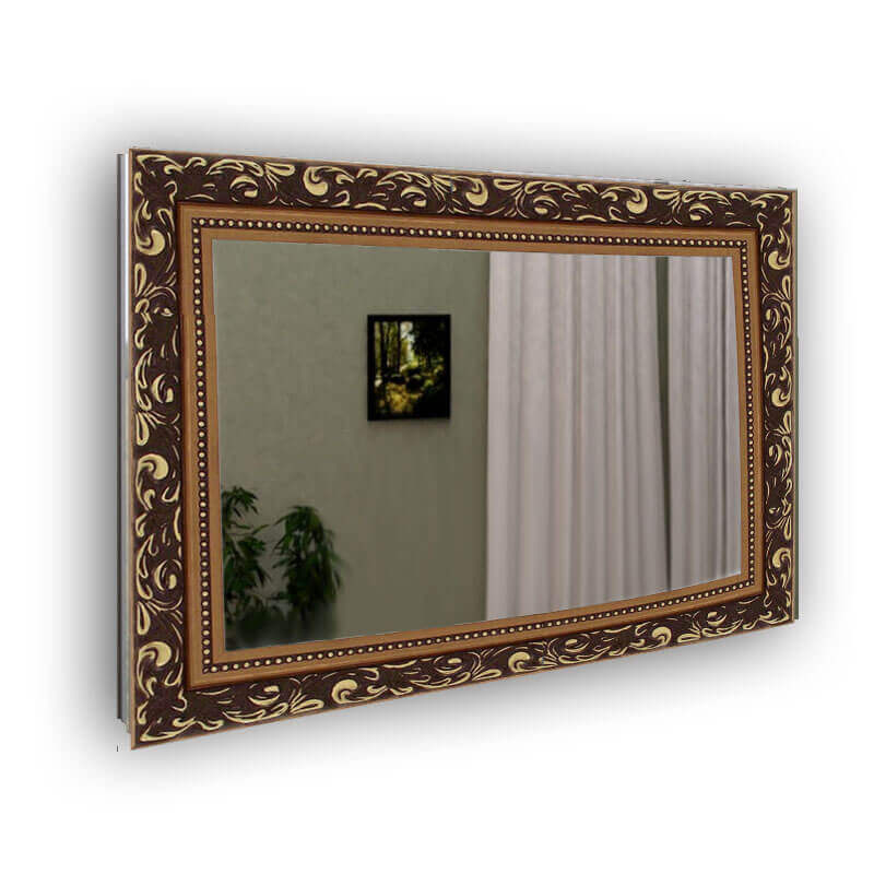 

Зеркало SmartWorld R-3022В-51 в раме прямоугольное 70x40x см (R-3022В-51-40x70)