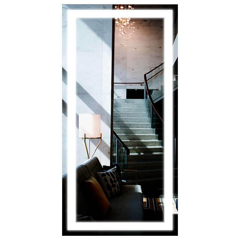 

Зеркало SmartWorld Crasula серия Lite в ванную с подсветкой во весь рост 190x110x см (Lite-Crasula-110x190)