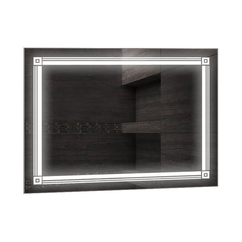 

Зеркало SmartWorld Safira серия Lite в ванную с подсветкой прямоугольное 80x50x см (Lite-Safira-50x80)