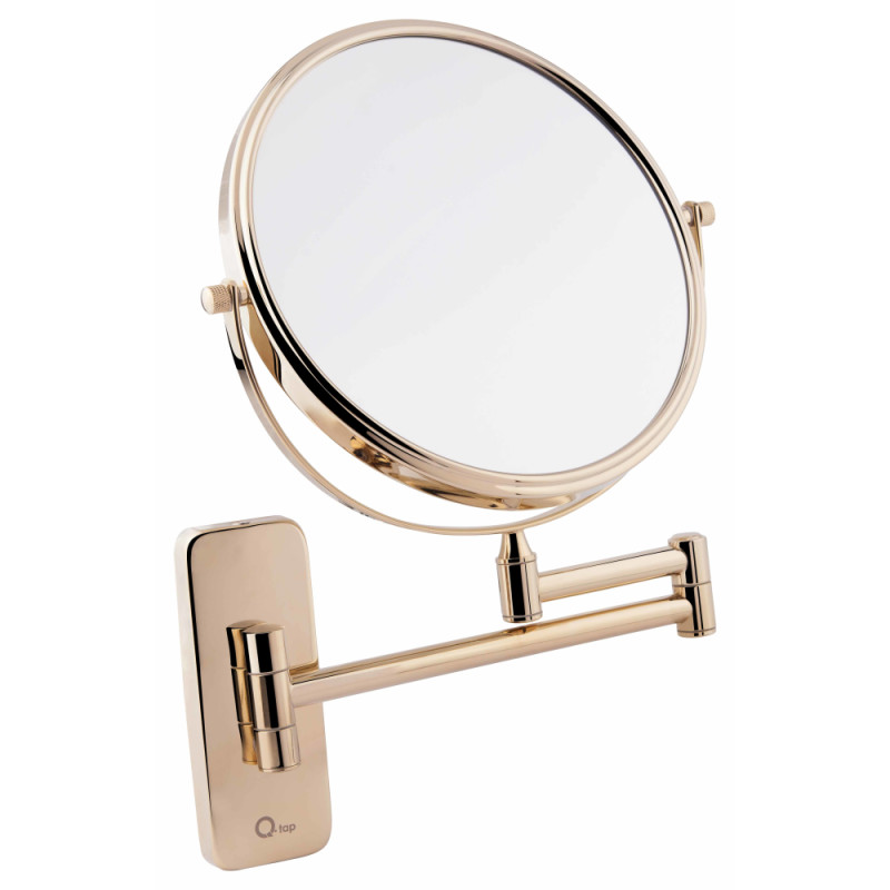 

Зеркало косметическое Х3 Q-TAP LIBERTY ORO 1147 QTLIBORO1147 золото (55406)