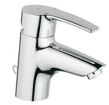 

Смеситель для раковины, однорычажный GROHE Eurostyle 33557001 хром (56395)