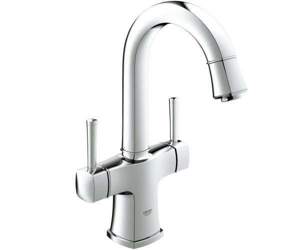 

Смеситель для раковины двухвентильный Grohe GRANDERA 21107000 (25468)