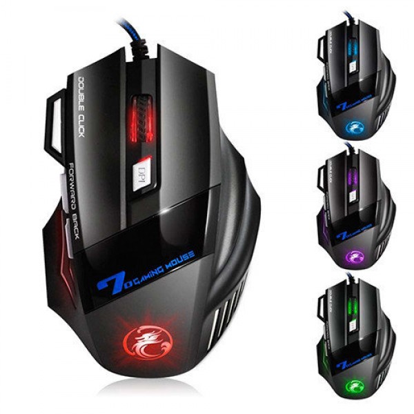 

Игровая мышка бесшумная TRX IMICE ESTONE X7 3200 dpi, USB