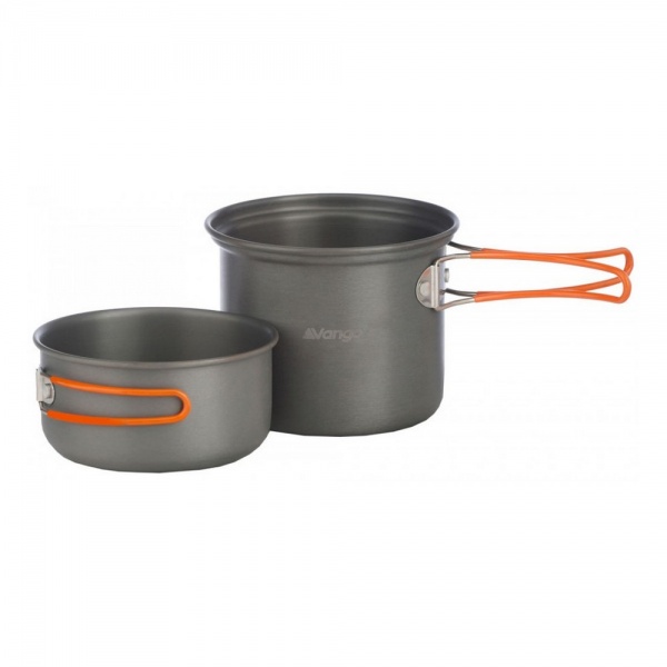 

Набор посуды Vango Hard Anodised Cook Kit 2 Person Grey new