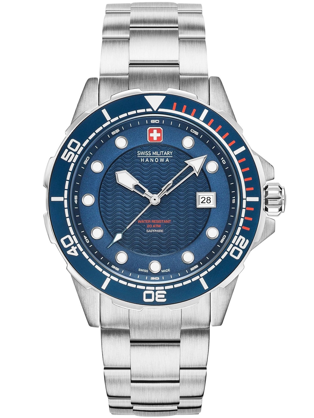 

Часы Swiss Military Hanowa 06-5315.04.003 Neptune Diver Herren 44mm