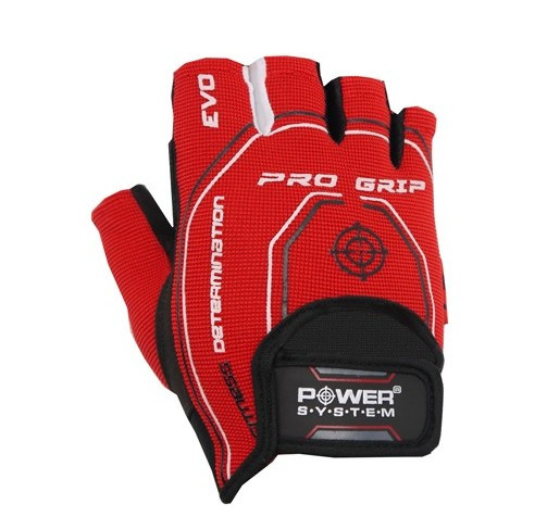 

Перчатки для фитнеса и тяжелой атлетики Pro Grip EVO PS-2250E Red XS original