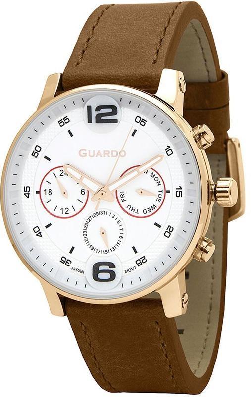 

Мужские часы Guardo P12432 RgWBr