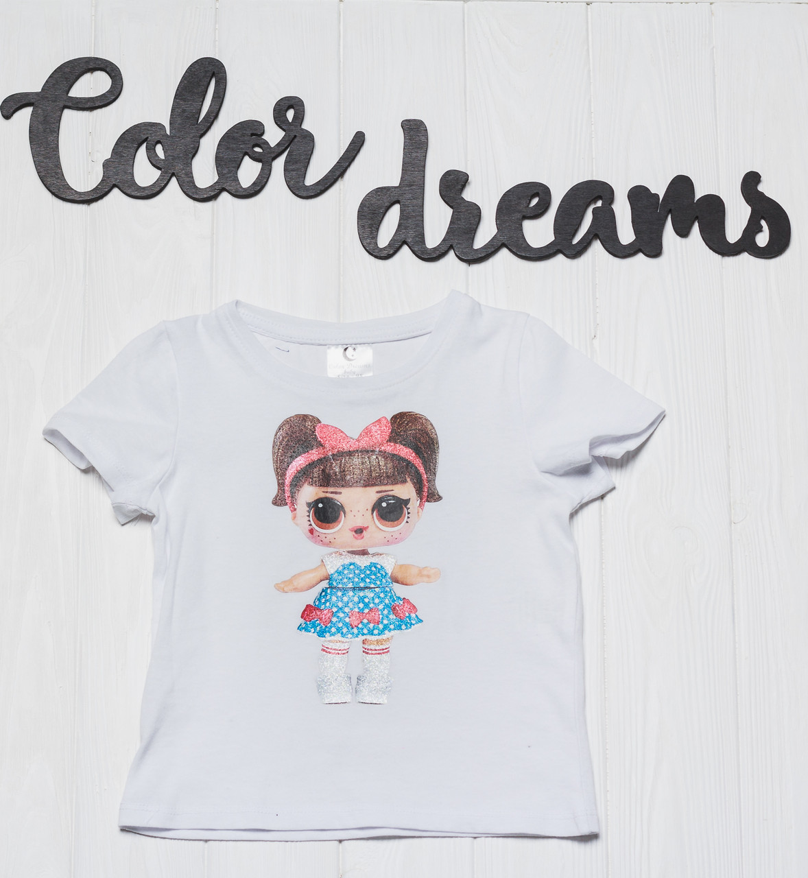 

Футболка Color Dreams 1045/3 98 Белая