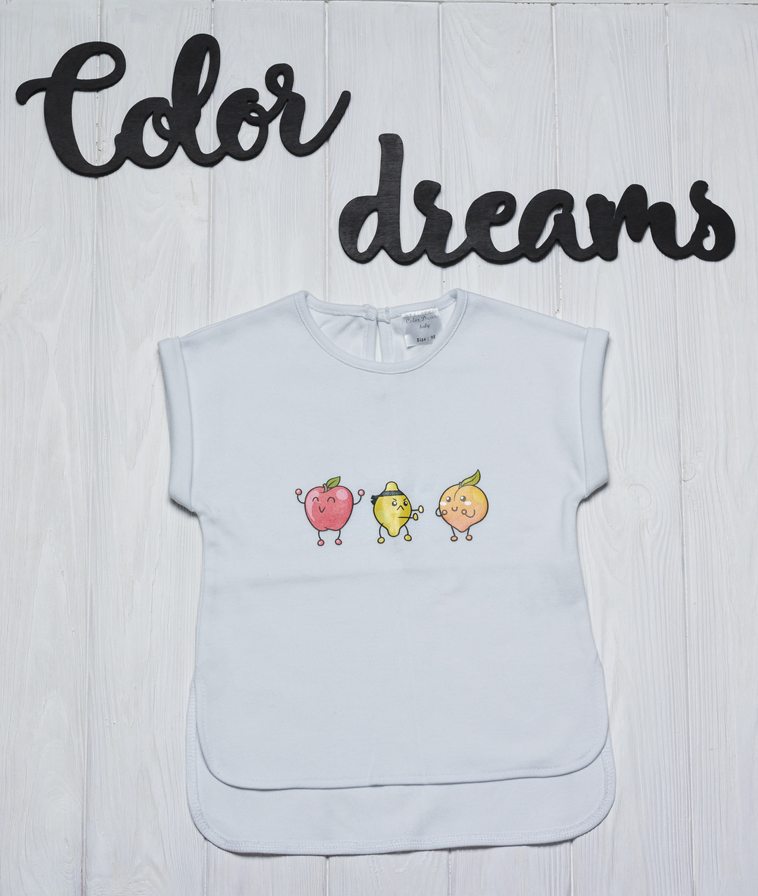 

Футболка Color Dreams 1043/3 116 Белая