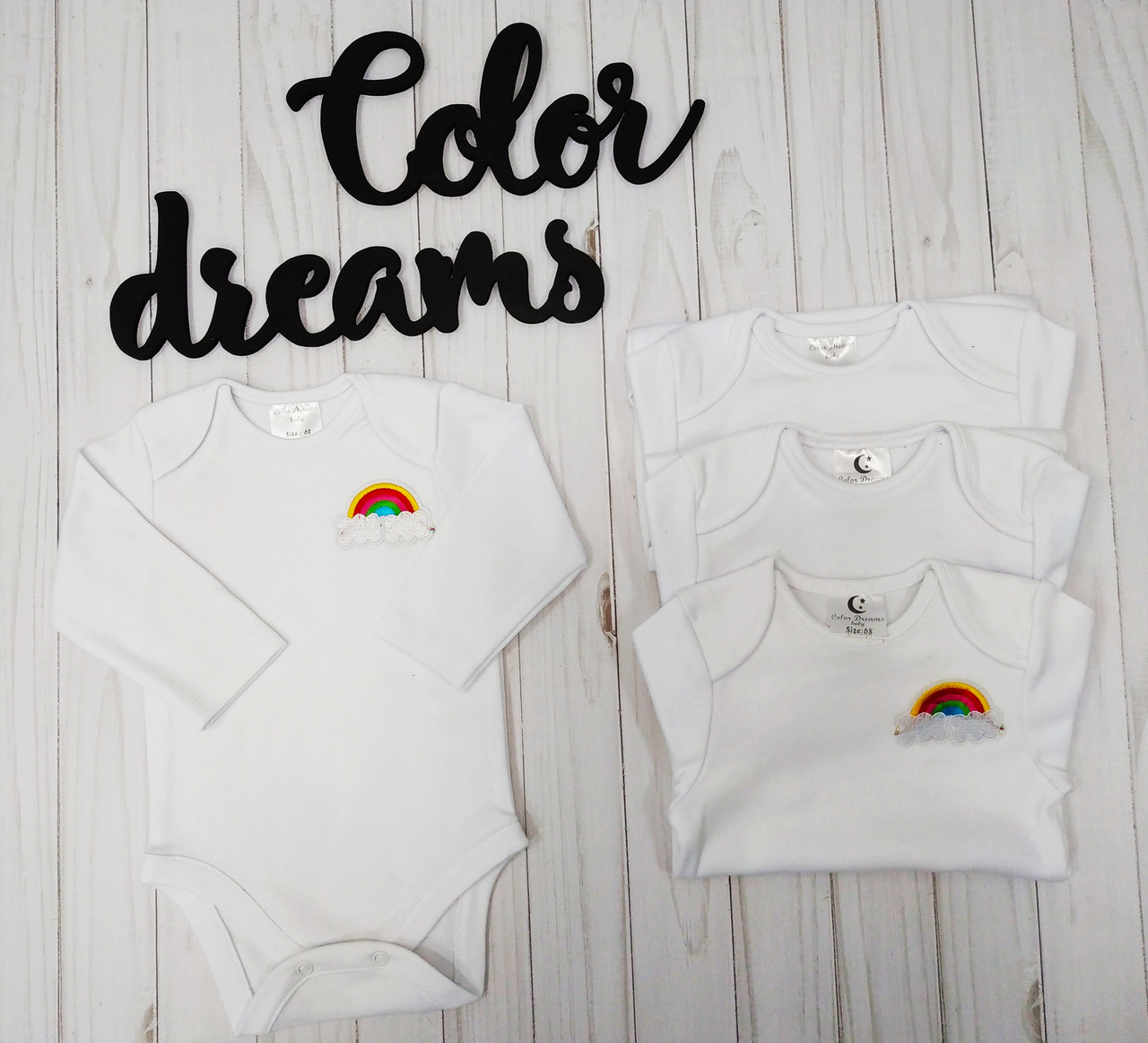 

Боди Color Dreams 1023/6 56 Белый