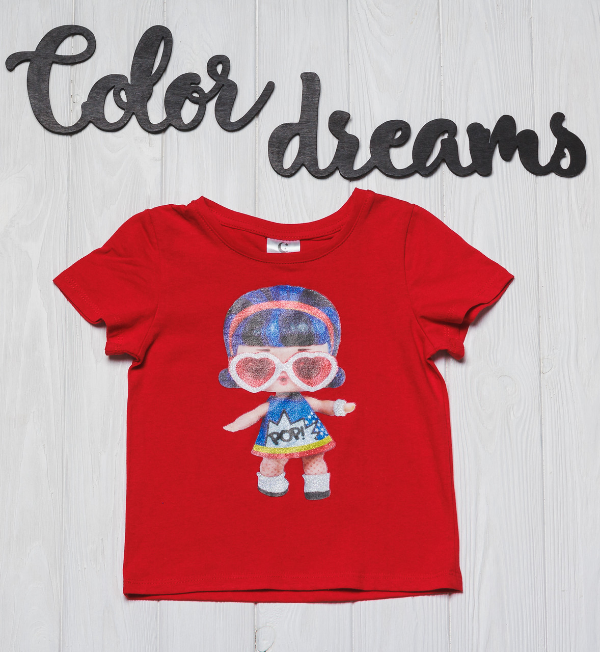 

Футболка Color Dreams 1045/2 116 Красная
