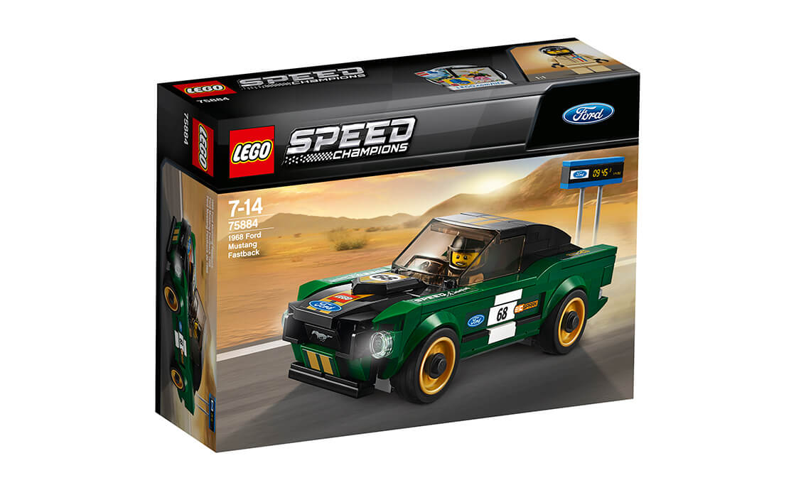 

Конструктор LEGO 1968 Ford Mustang Fastback 183 деталей (75884)
