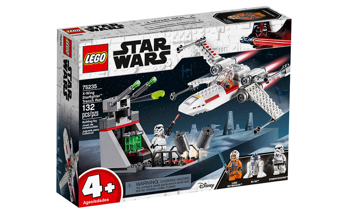 

Конструктор LEGO Звездный истребитель типа X 132 деталей (75235)