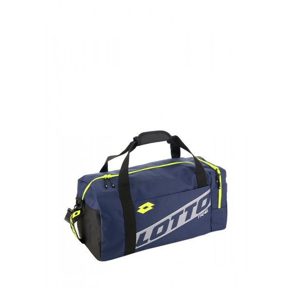 

Спортивная сумка Lotto BAG GYM S NAVY BLUE/SILVER METAL 2/SAFETY YELLOW 211993/5I1