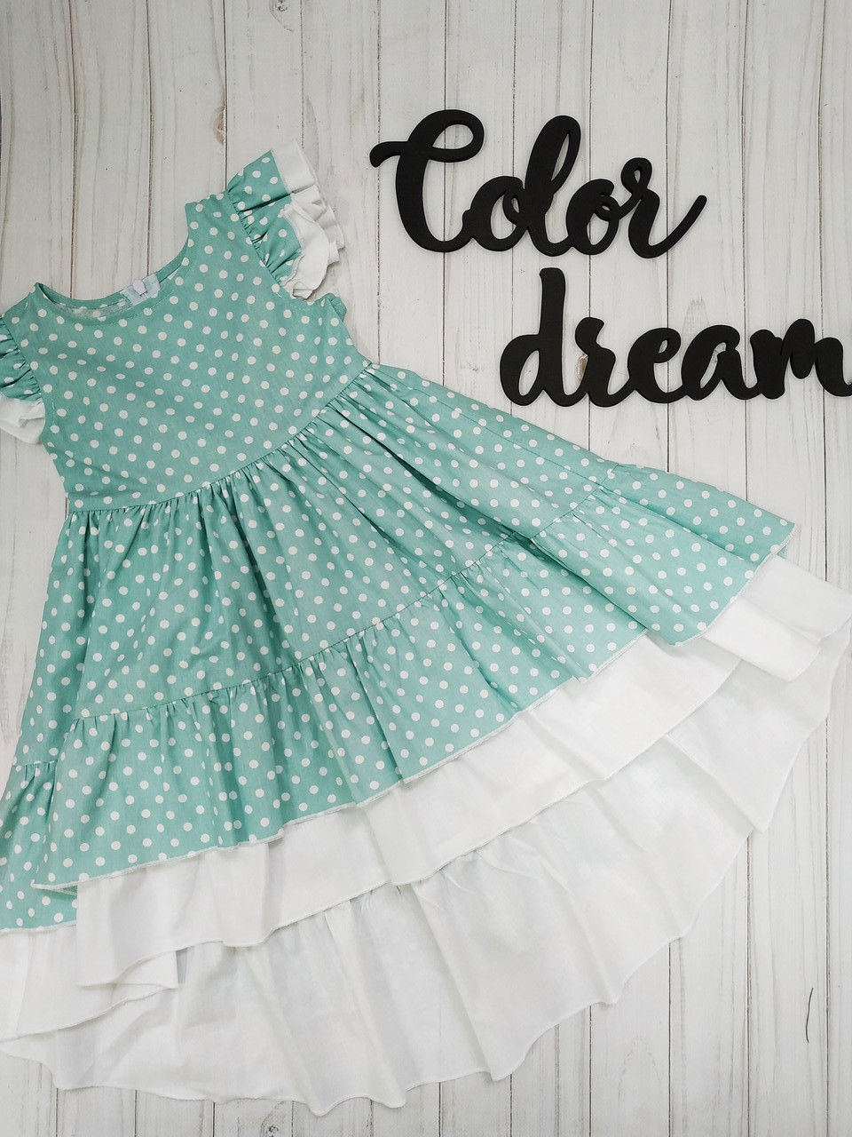 

Платье Color Dreams 10919/147 122 Мятное