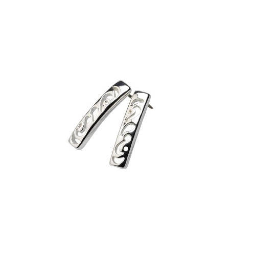 

Серьги Colibra прямоугольники с узором в серебряном покрытии P9588Ag