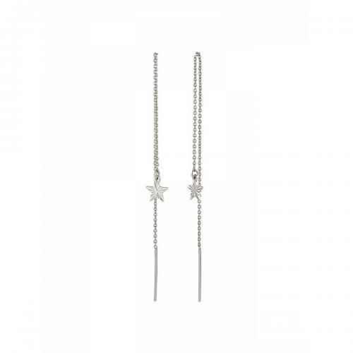 

Серьги Colibra звездочки на длинной цепочке P14799Ag