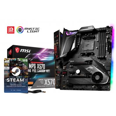 

Материнская плата MSI MPG X570 GAMING PRO CARBON WIFI