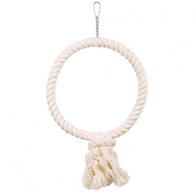 

Игрушка-качеля для мелких и средних птиц Rope Ring  25 см Trixie BGL-TX-207